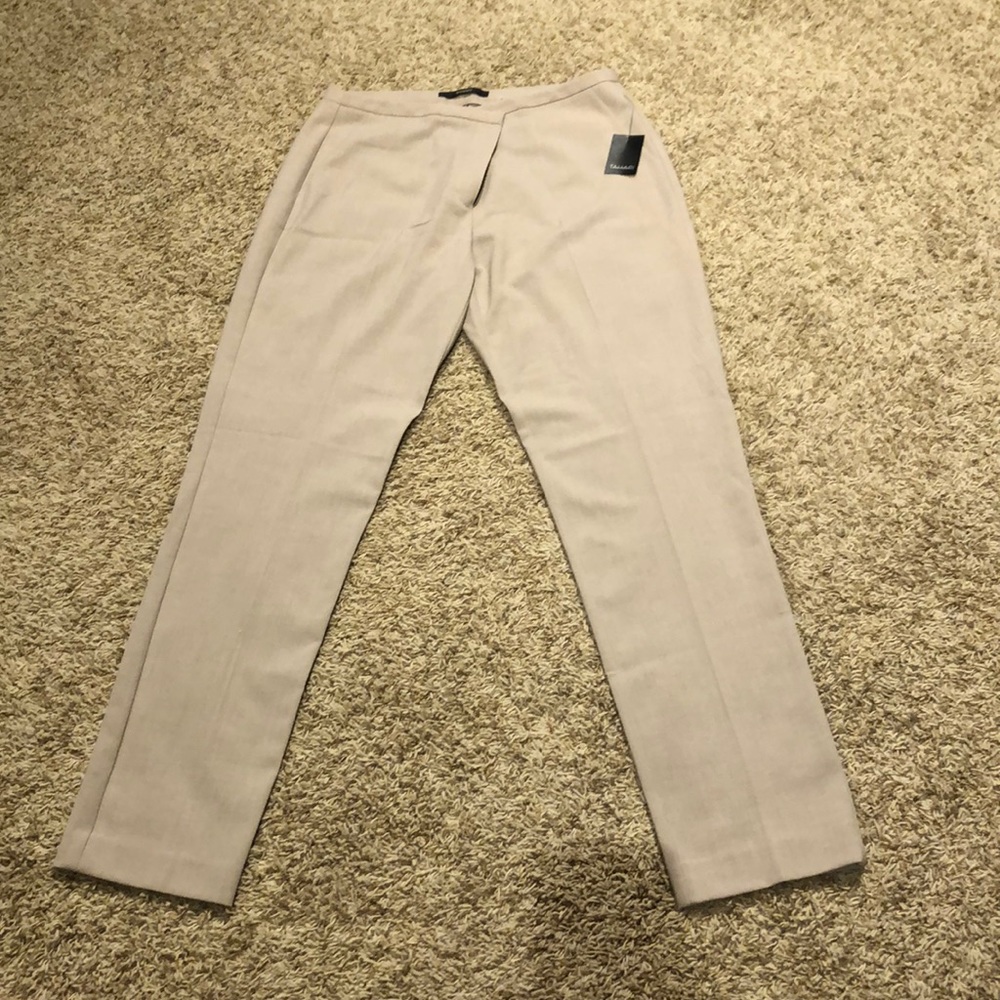 NWT Tahari Jillian Pant Sandstone Sz 8
